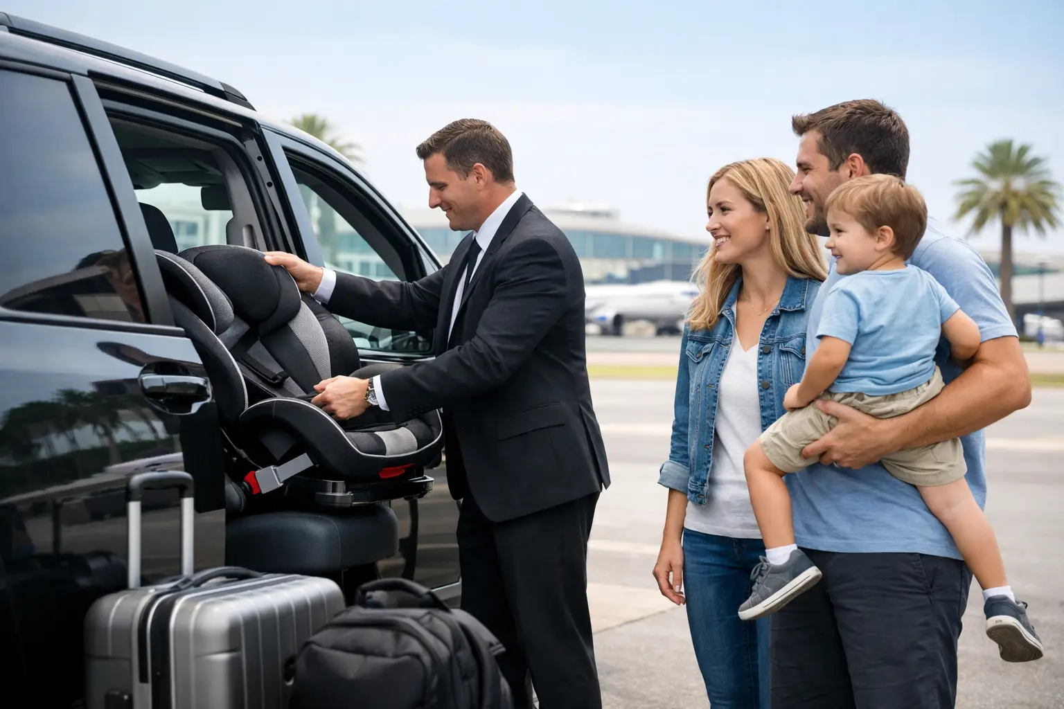 Orlando Airport Transportation With Car Seats