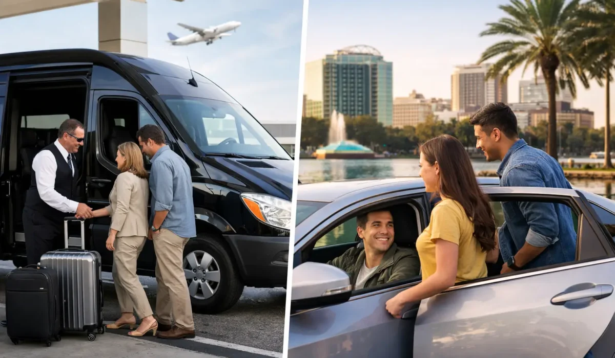 Private Shuttle Versus Rideshare Orlando